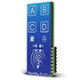 Mikroelektronika 的 MIKROE-2474 TouchKey 2 click board™ 圖片